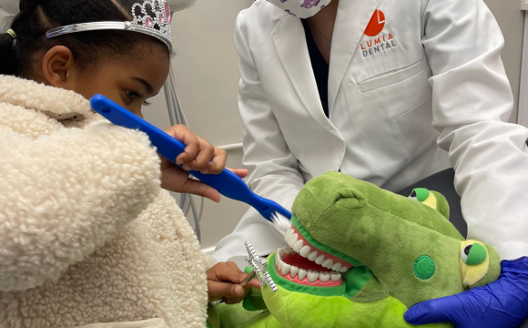 Pediatric Dentistry - fun for kids, princess experience 580x360